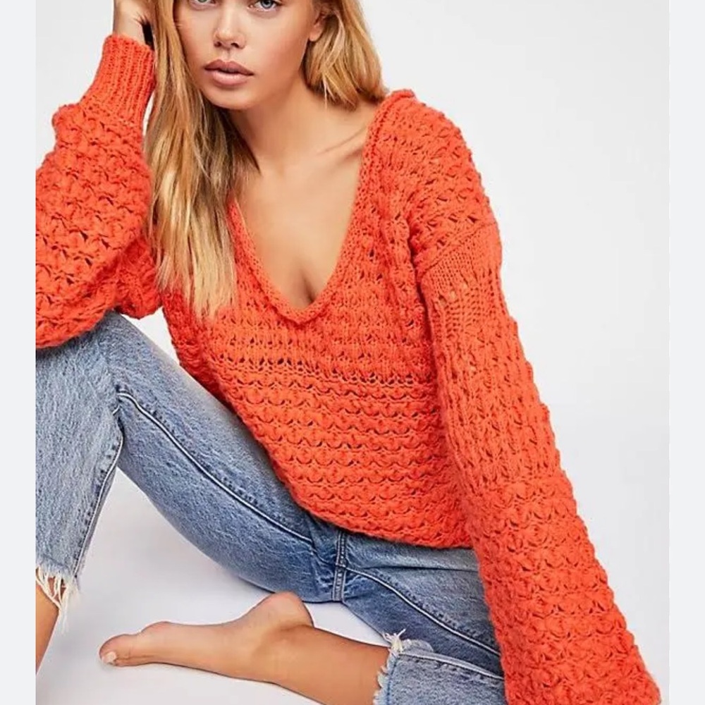 Free People crashing waves sweater